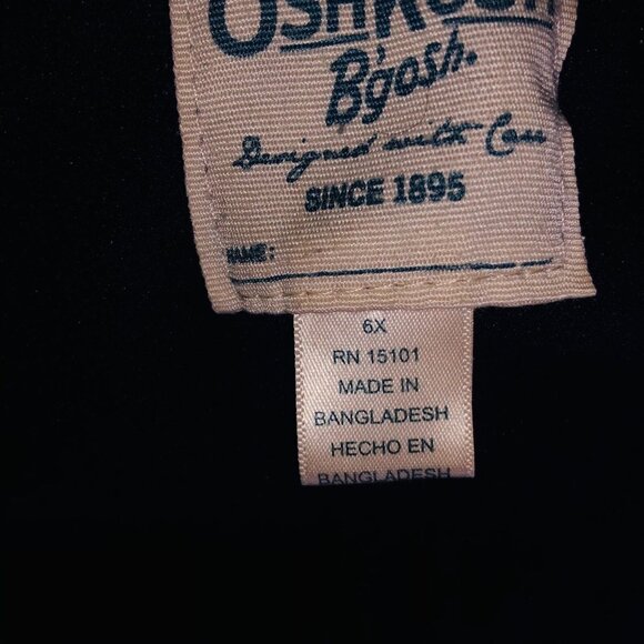 OshKosh B'Gosh Girls 6X Coat Navy Blue Multicolored Polka Dots Puffer Winter - Picture 8 of 9